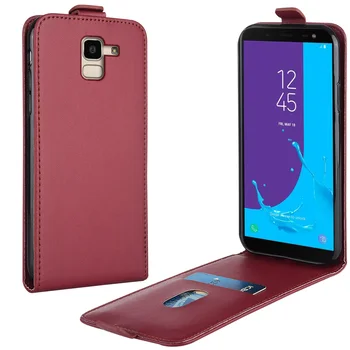  Caso Flip para Samsung Galaxy No6 2018 J600F SM-J600F 5.6