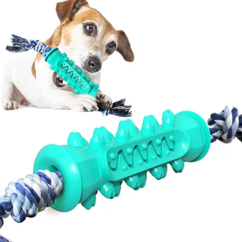  Cão de estimação cachorro de brinquedo limpeza de dentes brinquedo de mastigar cachorro corda de algodão brinquedo de estimação Lanches vazamento de alimentos, brinquedos molar brinquedos interativos cão de suprimentos