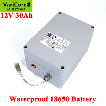  30ah 12V 20ah luz de rua solar bateria de lítio de monitoramento de câmera 12,6 V 18650 impermeável backup de seguimento Solar de baterias