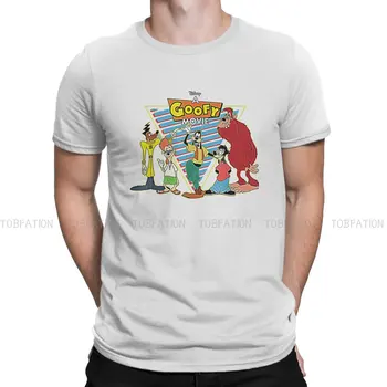  Disney Pateta Criativo Camiseta para os Homens Max Brincadeira Filme Tripulação de 90 Clássico Gola Redonda Camiseta Básica Dom Roupas Tops 6XL