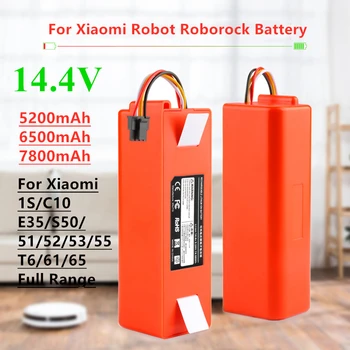  Aspirador de pó robótico Bateria de Substituição para Xiaomi Robô Roborock S50 S51 S55 Acessório de Peças de Reposição bateria do li-íon 5200mAh