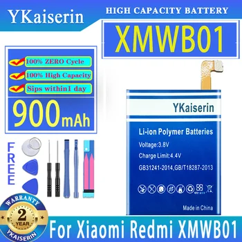  YKaiserin Bateria Para Xiaomi Redmi XMWB05 XMWB01 Digital Baterias de Relógio Inteligente