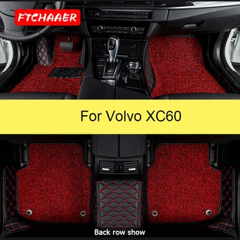  FTCHAAER Carro Tapetes Para Volvo XC60 Pé Coche Acessórios Auto Tapetes