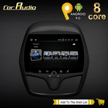  9 Polegadas Multimídia Android de 10 carros de Rádio Touchscreen para Chevrolet Spark 2015 2016 2017 Carplay de Navegação GPS Receptor Estéreo