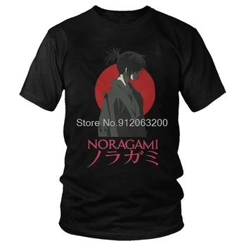  Tvoe Noragami Yato Camisetas Homens Streetwear Tee Tops de Algodão T-Shirt de Manga Curta Anime Mangá T-shirt Presente Streetwear