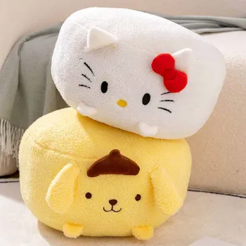  Kawaii Sanriod Travesseiro Almofada Do Assento De Desenhos Animados Anime Cinnamoroll Bonito Kuromi Macio Plushine Stuffd De Pelúcia Boneca Brinquedo A Decoração Home