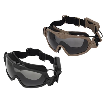  Tática Óculos de proteção UV400 Mulheres Homens Caça de Óculos de proteção Jogo de Anti-embaciamento dos Óculos