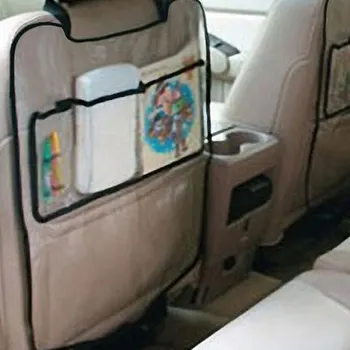  1Pc 60cmX44cm Assento de Carro de Volta Capa Protetor Para Crianças Chute Tapete Protege Sacos de Armazenamento