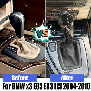  Shift Lidar com a Substituição de Marchas na Alavanca F30 Estilo para BMW X3 E83 E83 LCI 2004-2010 Acessórios LED Botão de Mudança de marcha