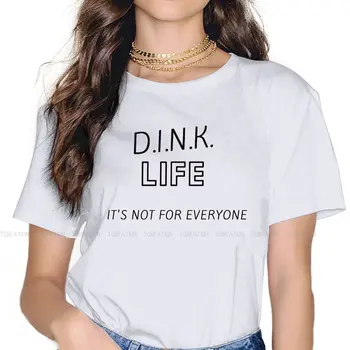  DINK Dupla Renda Sem Filhos Crewneck Camisetas D I N K Distintivo T-Shirt 5XL Roupas
