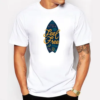 Não-mainstream Prancha de Design de camisetas masculinas de Moda Surfista Challenger de Verão Camiseta de Algodão de Manga Curta Homem/Menino T-shirts