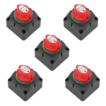  5X 3 Posição Desligar Isolador Interruptor Principal, 12-60V Bateria de Corte Kill Switch
