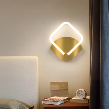  Moderna led luzes de parede da lâmpada para o quarto sala de estar, corredor de casa deco 90-260V-de-cabeceira de parede, lâmpada do candeeiro de luminárias de e-mail grátis