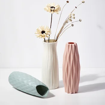  Nordic Moderna Vasos para Decoração de Casa, Organizando Decorações Arranjo de Flor Sala de estar moderna Origami vaso de Flores Para Interior