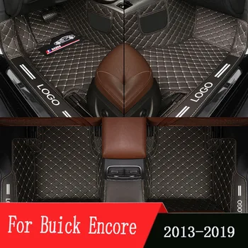  Para Buick Encore 2019 2018 2017 2016 2015 2014 2013 De Carro Tapetes Auto Tapetes Cobre Personalizado Estilo Interior Acessórios Tapetes