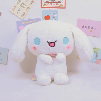  Sanrio Anime Kawaii Cinnamoroll de Pelúcia do Travesseiro para Dormir Boneca Macia Pelúcia Bonito dos desenhos animados Bonecas Brinquedos para Crianças, Presentes de Aniversário