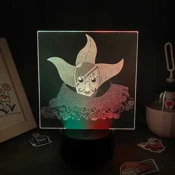  LED 3D Anime Dois Tons Lâmpada Colorida Luz da Noite Otaku Quarto Tabela Decoração Legal de Presentes de Aniversário Para Amigos Mangá Figura Usopp