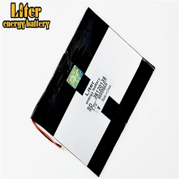  A bateria do tablet 3,7 V 8000mAH 36120135 de Polímero de lítio ion / Li-íon para tablet pc 35120135