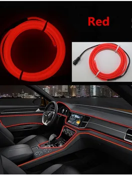  Interior do carro Tira de LED Decorativas Atmosfera Lâmpada Para Hyundai i10 i20 i30 i40 ix20 ix35 ix55 sotaque tucson H100 H200 H300 H350