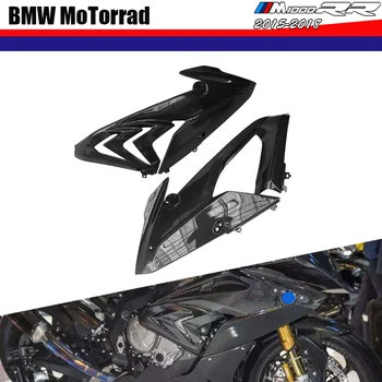  De Fibra de carbono, Tanque de Combustível, Painel Lateral do Lado do Gabinete Kit Protetor de Tampa para a BMW S1000RR S 1000 RR 2015-2018