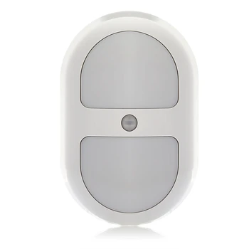  Alta qualidade Mini Wireless Sensor de Movimento Infravermelho Noite de Luz Alimentado por Bateria Banho Quarto de dormir de uso Doméstico Parede Encaixe de Lâmpada nova