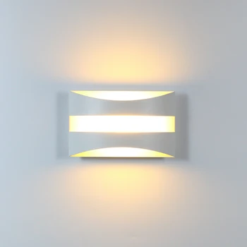  10W LED, Lâmpada de Parede Indoor Quarto-de-Cabeceira a Iluminação da Decoração de Parede Luz do Quarto de Hotel, a Decoração de Ferro AC110V/220V