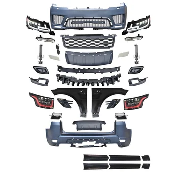  OEM Estilo de Carro de Auto de Corpo de Kits Desined Para O Range Rover RR Sport Atualização 2020 Fonte Abundante de Saias Laterais pára-choques Traseiro, PP Materiais