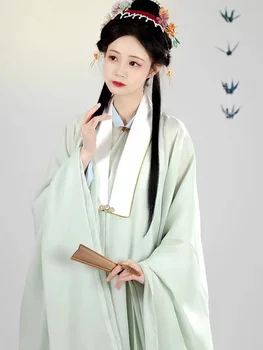 Chinês senhoras vestido de seda novo estilo Chinês vento saia tutu