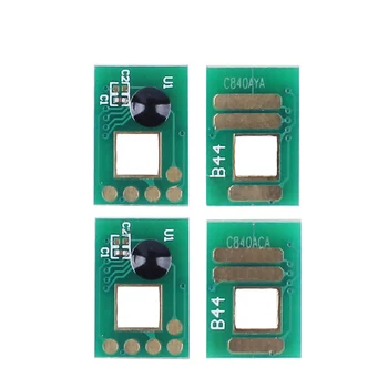  Frete grátis Compatível 821255 821258 821257 821256 Cartucho de Toner Chip se Aplicar a Ricoh SP C840DN C842DN Impressora