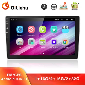  OiLiehu 2 Din Android 9.0 auto-Rádio Estéreo do Receptor de GPS, Leitor Multimídia Volkswagen, Nissan, Hyundai Toyota Kia Ford LADA