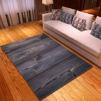  Nordic em Carpete Tapete de Área 3D Grão de Madeira Tapete Para Sala de estar, Salão de Decoração de Grande Tapete de Casa, Corredor, Quarto de Cabeceira Tapetes